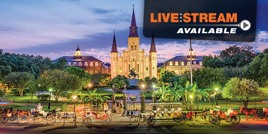 CME Conference New Orleans: St. Louis Cathedral, a historic landmark in the French Quarter.